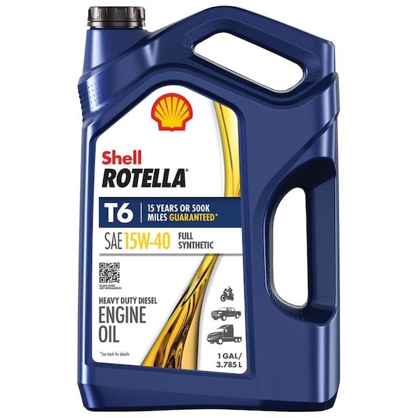Rotella Rotella T6 15W-40 Diesel Synthetic Engine Oil 1 gal 1 pk 550050467 - main